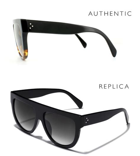 fake celine sunglasses vs real|3 Differences Between Replica and Authentic  .